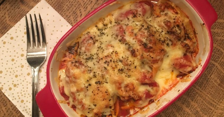 Turkey and Spinach Stuffed Shells